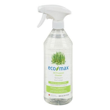 Eco-Max, All Purpose Cleaner Spray Natural Lemongrass, 800 Ml (Case Of 4)