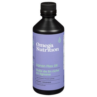 Omega Nutrition, Organic Lignan Flax Oil, 355 Ml (Case Of 12)