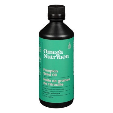 Omega Nutrition, Organic Pumpkin Seed Oil, 355 Ml (Case Of 12)