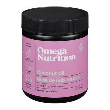 Omega Nutrition, Organic Coconut Oil, 454 Grams (Case Of 6)