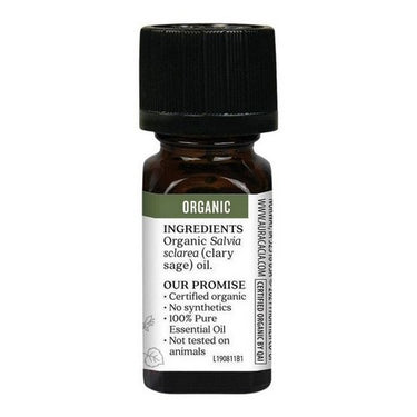 Organic Essential Oil Clary Sage 7.4 Ml by Aura Cacia