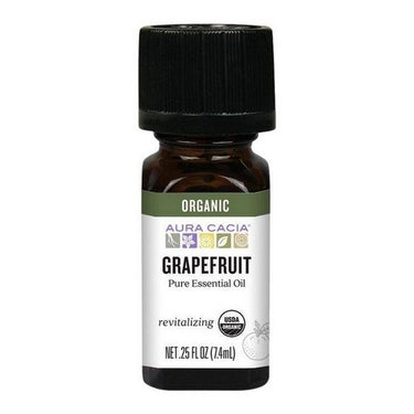 Organic Essential Oil Grapefruit 7.4 Ml by Aura Cacia
