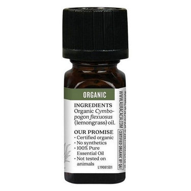 Organic Essential Oil Lemongrass 7.4 Ml by Aura Cacia