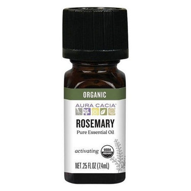 Organic Essential Oil Rosemary 7.4 Ml by Aura Cacia