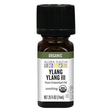 Organic Essential Oil Ylang Ylang III 7.4 Ml by Aura Cacia