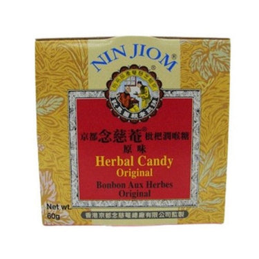 Original Herbal Candy 60 Grams by Nin Jiom