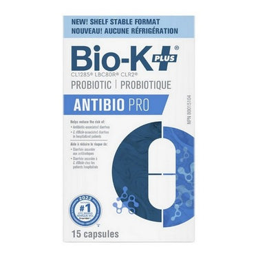 Probiotic Antibio Pro 50 Billion CFU 15 Count by Bio-K