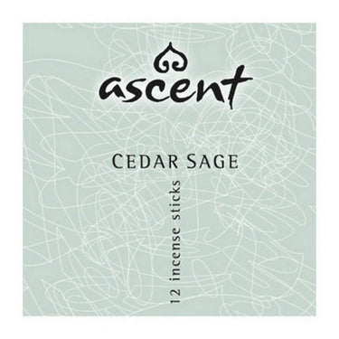 Incense Sticks Cedar Sage 12 Count by Ascent