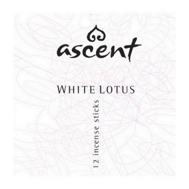 Incense Sticks White Lotus 12 Count by Ascent