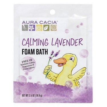 Kids Calming Foam Bath Lavender 70.9 Grams by Aura Cacia