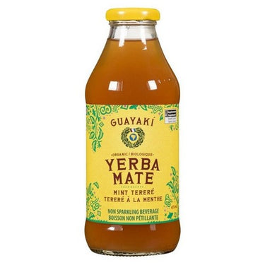 Organic Yerba Mate Mint Terere 473 Ml X12 by Guayaki