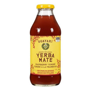 Organic Yerba Mate Raspberry Terere 473 Ml X12 by Guayaki