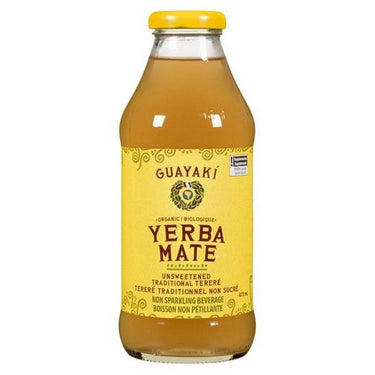 Organic Yerba Mate Unsweetened Traditional Terere 473 Ml X12 by Guayaki