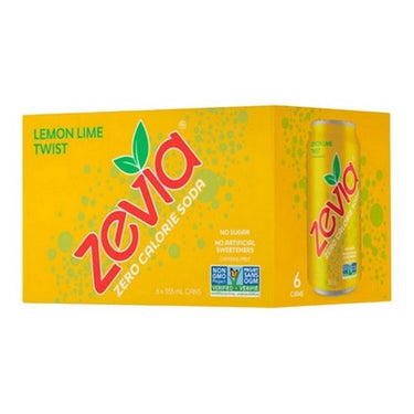 Lemon Lime Twist Zero Sugar 355 Ml X 6 (Case Of 4) by Zevia