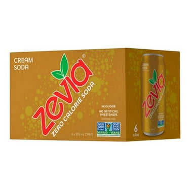 Cream Soda Zero Calorie 355 Ml X 6 (Case Of 4) by Zevia