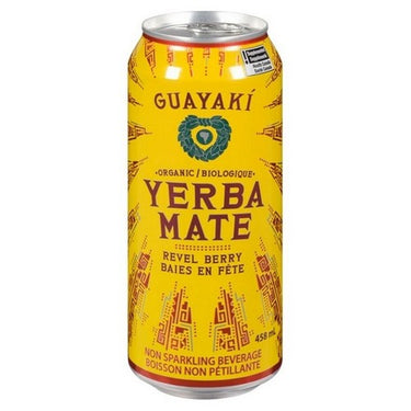 Organic Yerba Mate Revel Berry 458 Ml X 12 by Guayaki