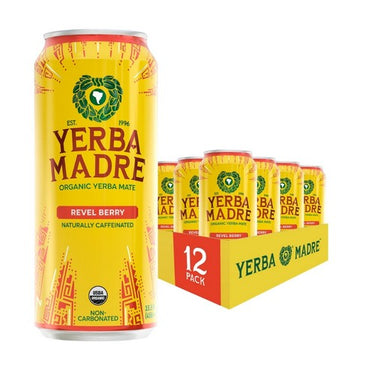 Guayaki, Organic Yerba Mate Revel Berry, 458 Ml X 12