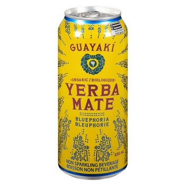 Organic Yerba Mate Bluephoria 458 Ml X 12 by Guayaki