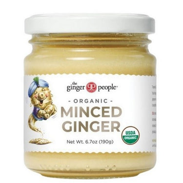 Organic Minced Ginger 190 Grams X 12 by Ginger People