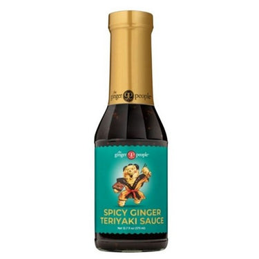 Spicy Ginger Teriyaki Sauce Marinade And Simmer 375 Ml X 12 by Ginger People