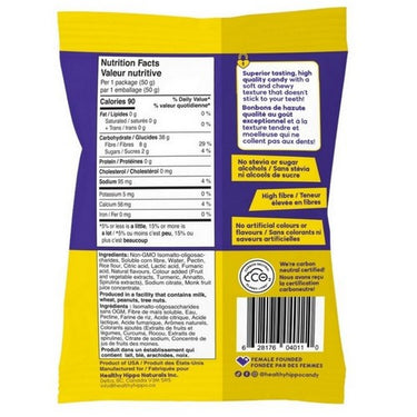 Sour Keys Monk Fruit Sweetened Gummies 50 Grams X12 by Healthy Hippo