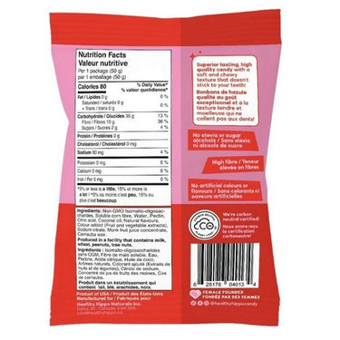 Swedish Hippos Monk Fruit Sweetened 50 Grams X12 by Healthy Hippo