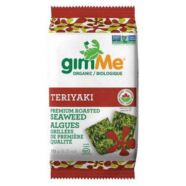 Organic Roasted Seaweed Teriyaki 10 Grams X 12 by Gimme