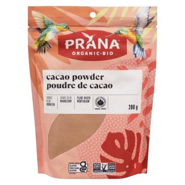Organic Cacao Powder Raw Chocolate 200 Grams X 6 by Prana