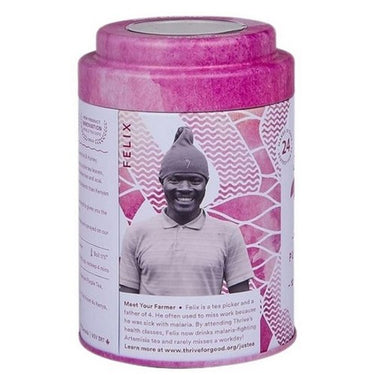 Purple Jasmine Pyramid Purple Tea 0.8 Oz X 12 Packets (Case Of 6) by JusTea