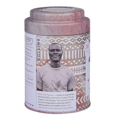 Mt. Kenya Black Pyramid Compostable Tea 1.3 Oz X 12 Packets (Case Of 6) by JusTea