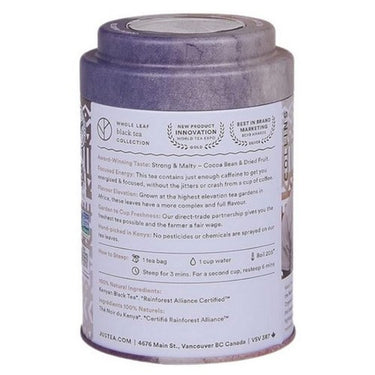 Mt. Kenya Black Pyramid Compostable Tea 1.3 Oz X 12 Packets (Case Of 6) by JusTea