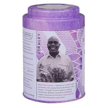 Purple Rain Pyramid Compostable Tea 0.8 Oz X 12 Packets (Case Of 6) by JusTea