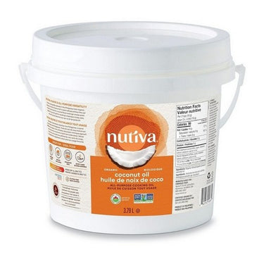 Organic Refined Coconut Oil 3.79 Liters X 4 by Nutiva