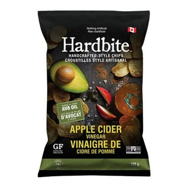 Avocado Oil Apple Cider Vinegar Potato Chips 128 Grams X 15 by Hardbite