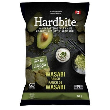 Avocado Oil Wasabi Ranch Potato Chips 128 Grams X 15 by Hardbite