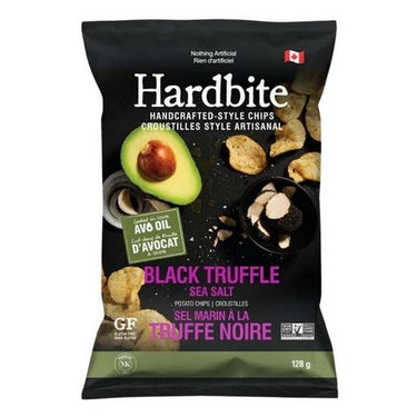 Avocado Oil Black Truffle Sea Salt Potato Chips 128 Grams X 15 by Hardbite