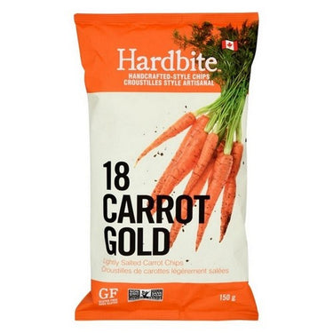 Lightly Salted Carrot Chips 150 Grams X 15 by Hardbite