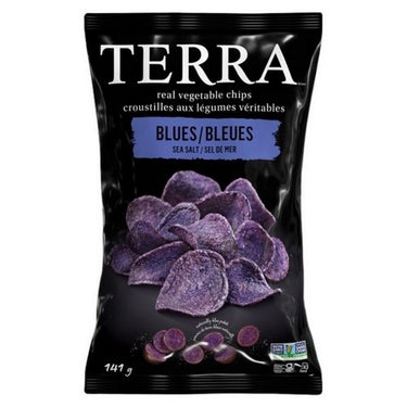 Blues Chips With Sea Salt 141 Grams X 12 by Terra Chips