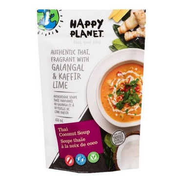 Organic Juice Thai Coconut 650 Ml X 6 by Happy Planet