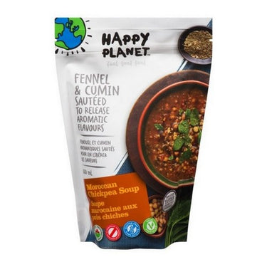 Organic Moroccan Chickpea Soup With Spinach And Cumin 650 Ml X 6 by Happy Planet