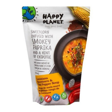 Organic Louisiana Sweetcorn And Red Pepper 650 Ml X 6 by Happy Planet