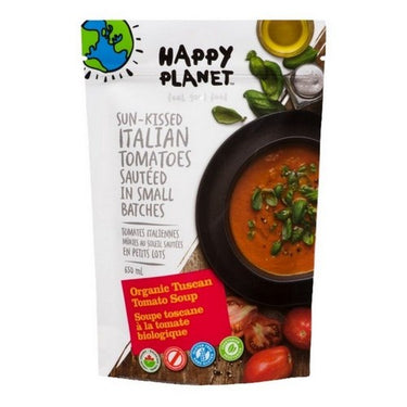 Organic Tuscan Tomato Soup 650 Ml X 6 by Happy Planet