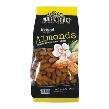 Natural Almonds Unsalted 397 Grams X 12 by Maisie Janes