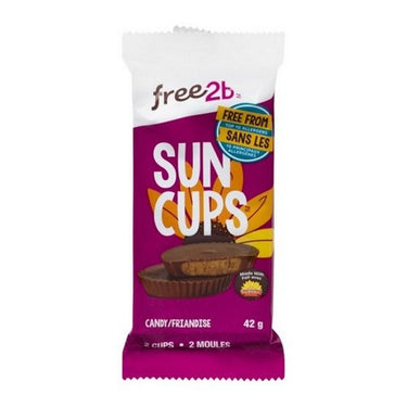 Chocolate Sunflower Butter Cups 42 Grams X 12 by Free2B