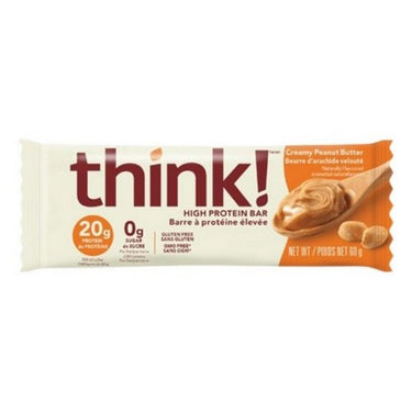 High Protein Creamy Peanut Butter 60 Grams X 10 by Think!