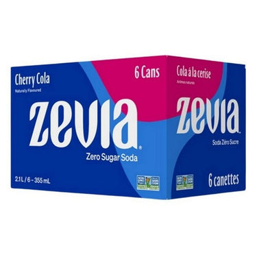 Cherry Cola Zero Sugar 355 Ml X 6 (Case Of 4) by Zevia