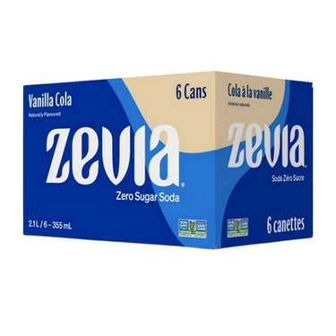 Vanilla Cola Zero Sugar 355 Ml X 6 (Case Of 4) by Zevia