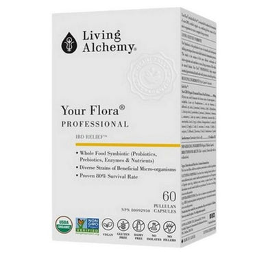 Your Flora Professional IBD Relief 60 Count by Living Alchemy