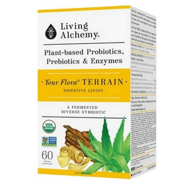 Your Flora Terrain Digestive Lining 60 Count by Living Alchemy