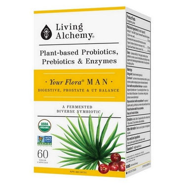 Your Flora Man Digestive Prostate And UT Balance 60 Count by Living Alchemy